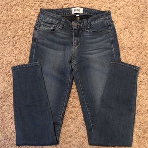 Paige ankle jeans